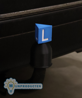 Magnetische Trekhaakdop met Lesauto Symbool