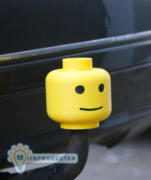 Trekhaakdop Blokhoofd (Magnetisch) – Dé Originele Accessoire voor Jouw Auto