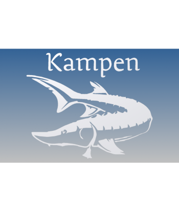 Kampersteur Gebogen met tekst